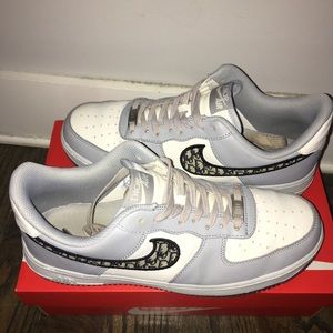 christian dior air force ones